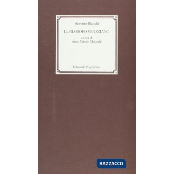 Il filosofo veneziano