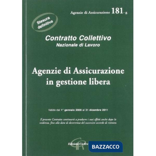 CCNL agenzie di assicurazione in gestione libera