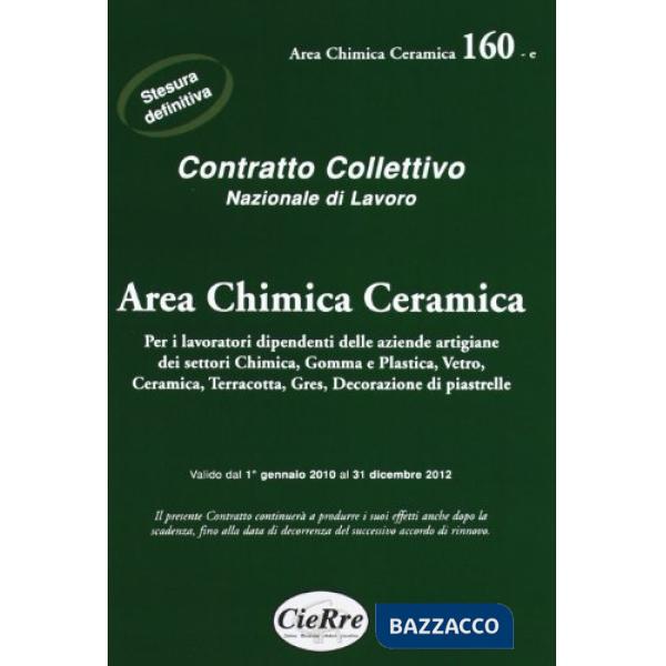 CCNL artigiani area chimica ceramica