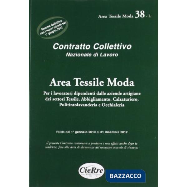 CCNL artigiani area tessile moda