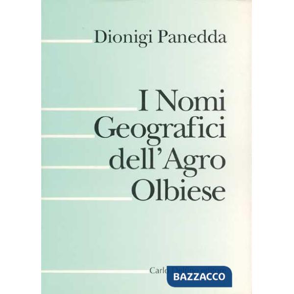 Nomi geografici dell'agro olbiese (I)