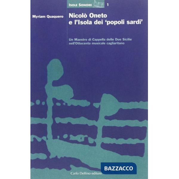 Nicolò Oneto e l'isola dei popoli sardi