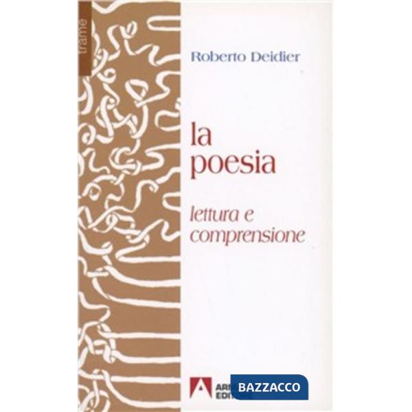 Poesia. Introduzione alla lettura (La)