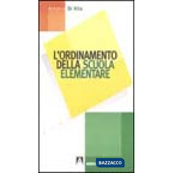 Ordinamento della scuola elementare
