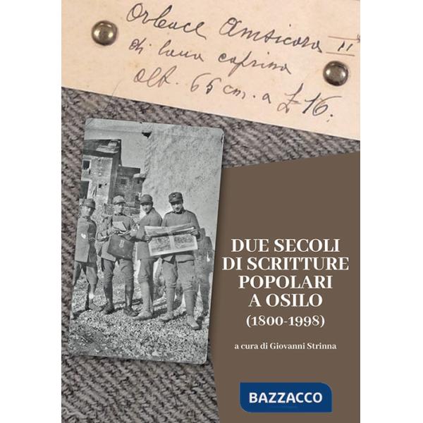 Due secoli di scritture popolari a Osilo (1800-1998)