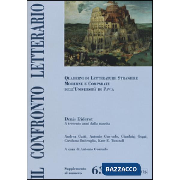 Confronto letterario. Quaderni di letterature straniere moderne e comparate dell'Università di Pavia. Supplemento (Il). Vol. 63