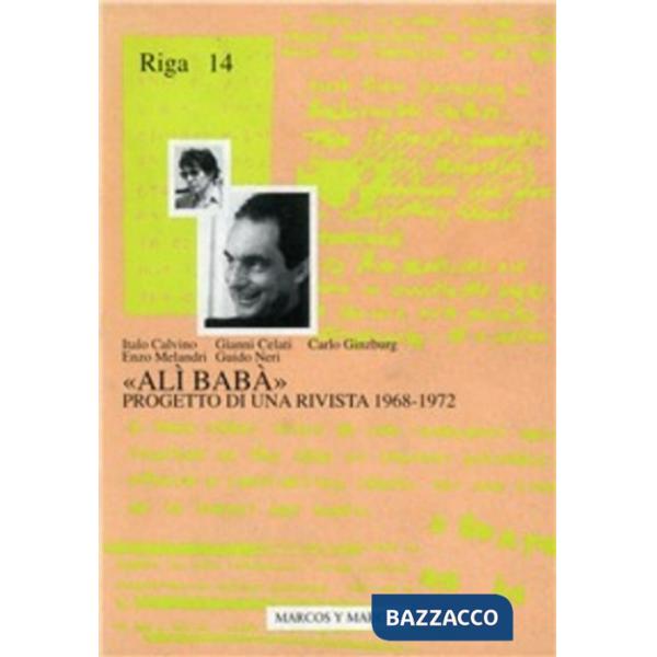 «Alì Babà». Progetto di una rivista 1968-1972