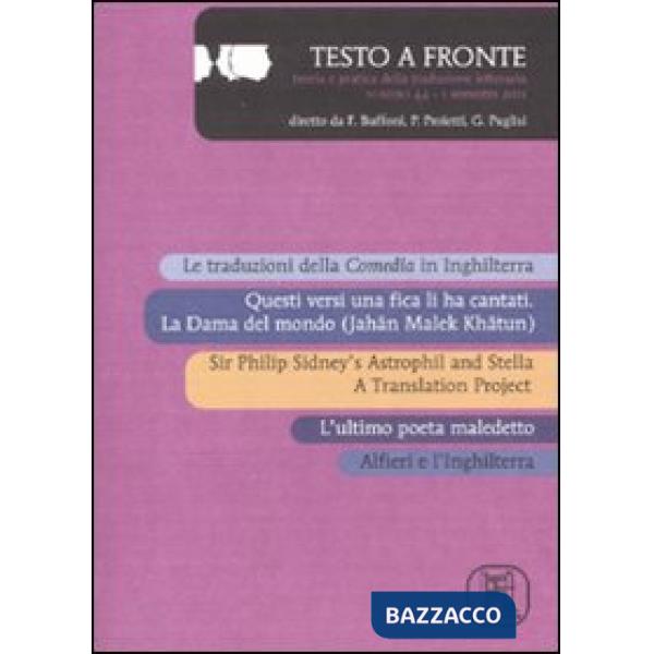 Testo a fronte. Vol. 44