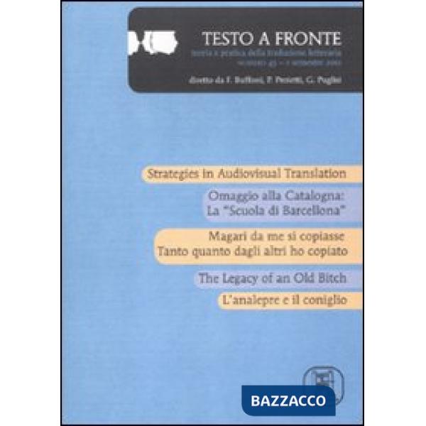 Testo a fronte. Vol. 45