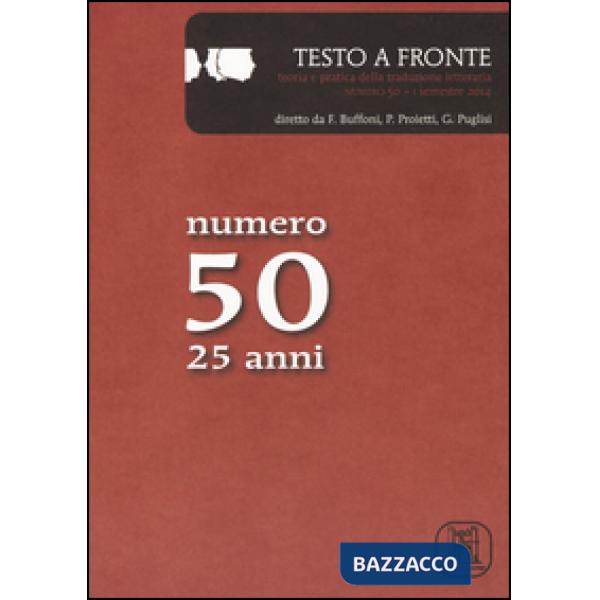 Testo a fronte. Vol. 50