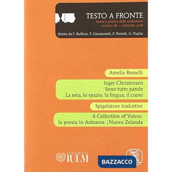 Testo a fronte. Vol. 58