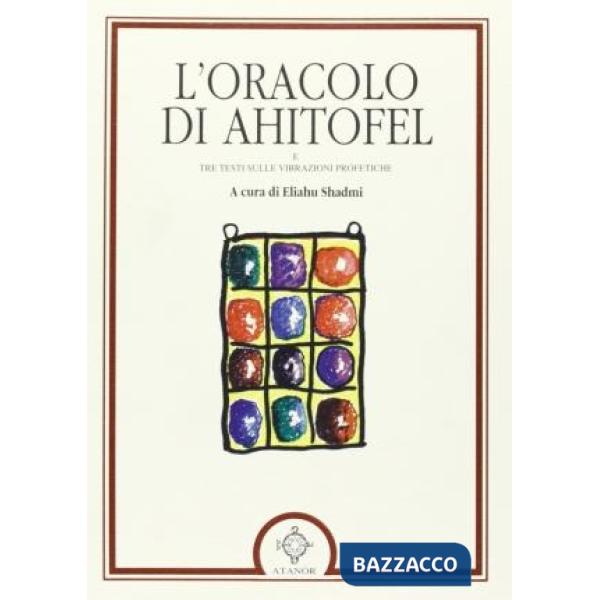 Oracolo di Ahitofel (L')