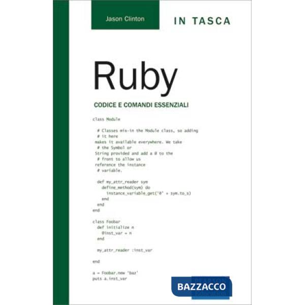 Ruby. Codice e comandi essenziali