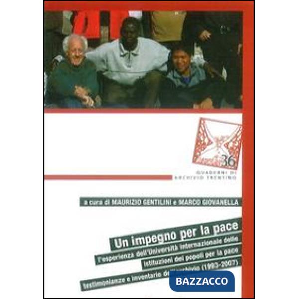 Impegno per la pace. L'esperienza dell'Università internazionale delle istituzio