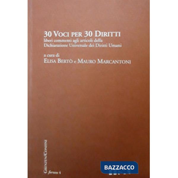 30 voci per 30 diritti