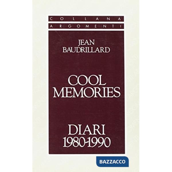 Cool memories. Diari 1980-1990