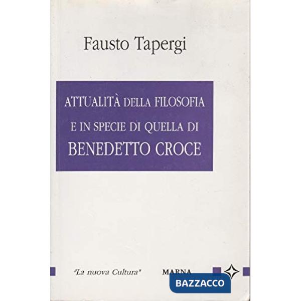 Attualità della filosofia