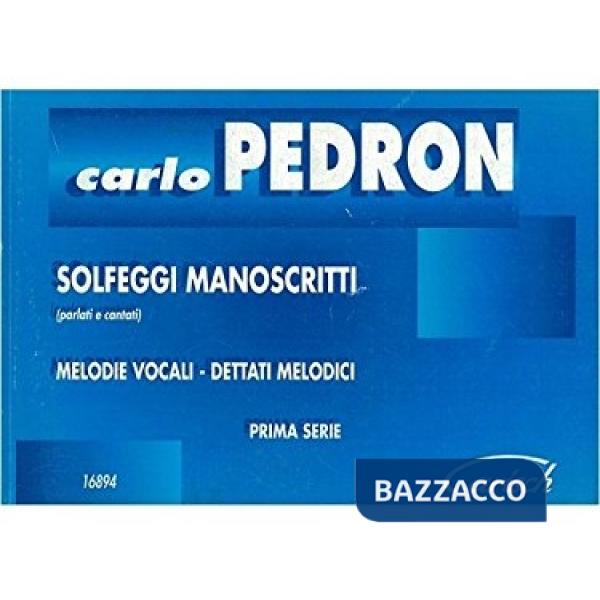 SOLFEGGI MANOSCRITTI PARLATI E CANTATI