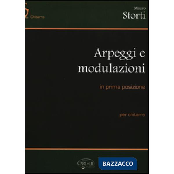 Arpeggi e modulazioni in prima posizione per chitarra
