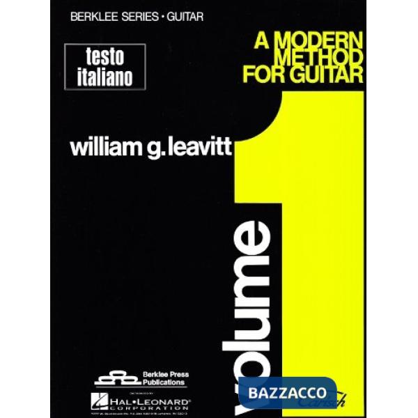 Modern method for guitar (A). Vol. 1