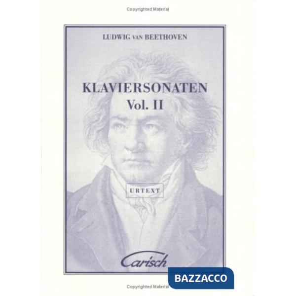 Beethoven Ludwig Van, Klaviersonate. Vol. 2. Ediz. italiana, inglese, spagnola, francese (spartiti musicali)