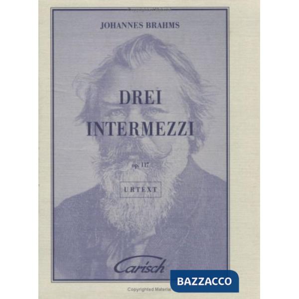 3 intermezzi op.117 (urtext)