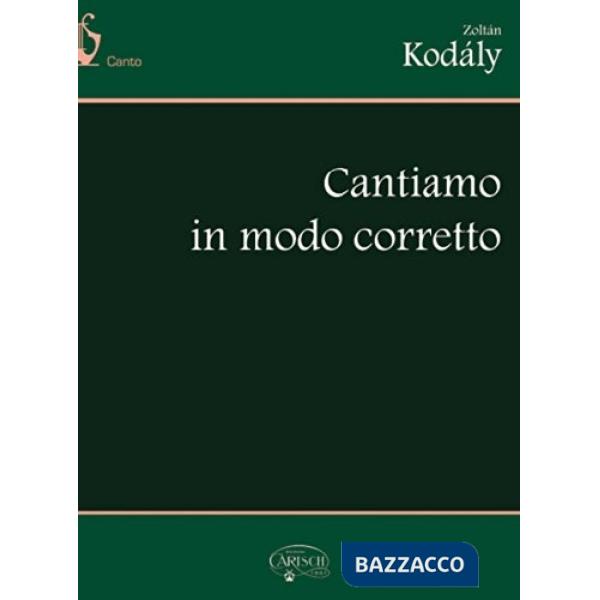 Cantiamo in modo corretto