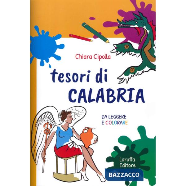 Tesori di Calabria, da leggere e colorare