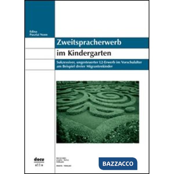 Zweitspracherwerb im kindergarten