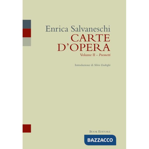 Carte d'opera. Vol. 2: Poemetti