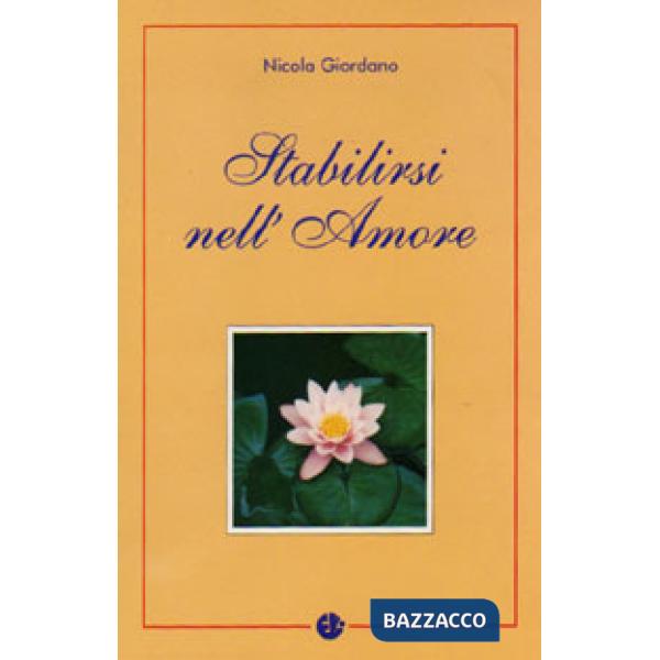 Stabilirsi nell'amore