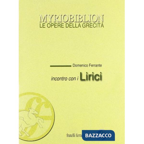 INCONTRO CON I LIRICI