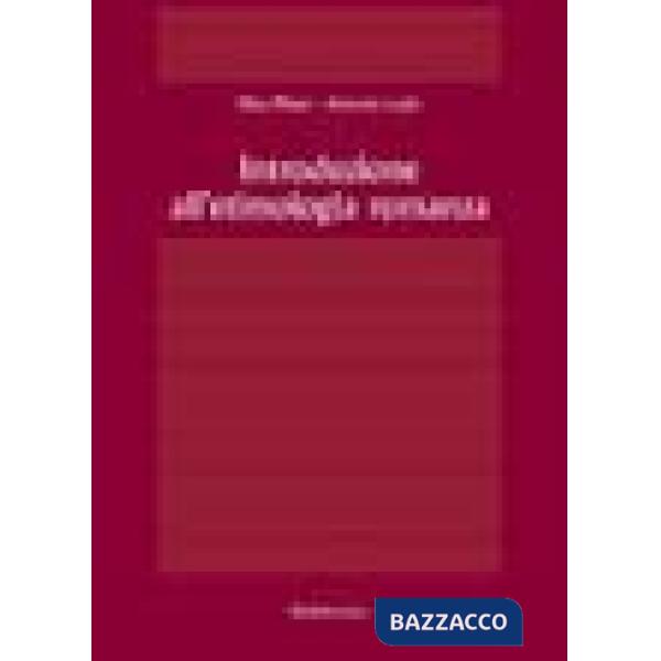 Introduzione all'etimologia romanza