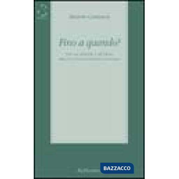 Fino a quando? Note sul presente e sul futuro dalla vita di una fraternità sacer