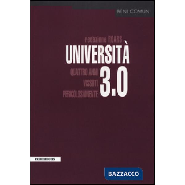 Università 3.0. Quattro anni vissuti pericolosamente