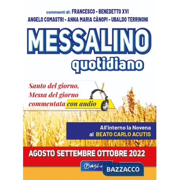 Messalino quotidiano (agosto-settembre-ottobre 2022)