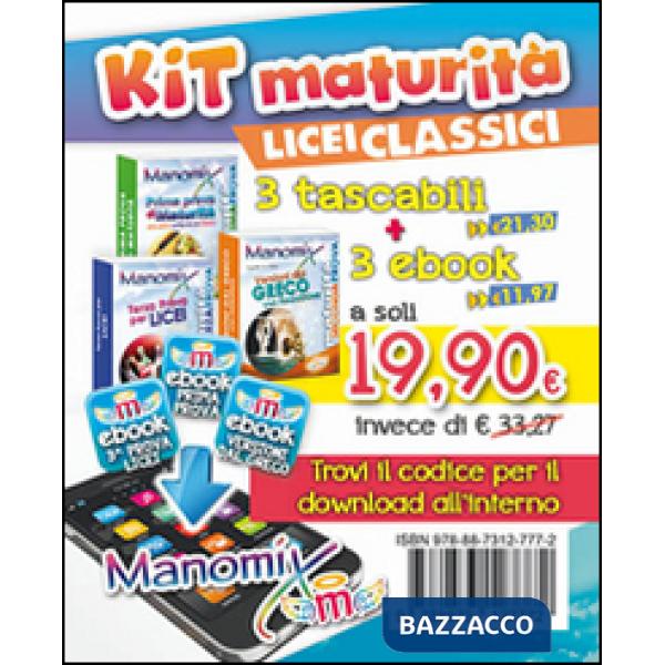 Manomix: Nuovissime versioni latine per il triennio e la maturità-Terza prova pe