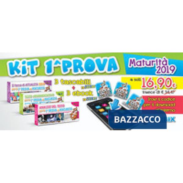 Furbix. Kit 1ª prova Maturità 2019: Analisi del testo-Testo argomentativo-Il tema di attualità. Con 3 ebook