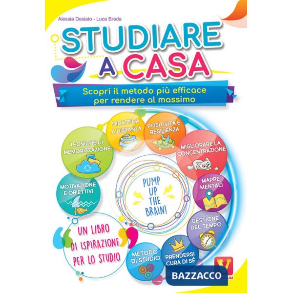 Studiare a casa. Scopri il metodo più efficace per rendere al massimo. Motivazione, memoria, concentrazione, gestione del tempo,