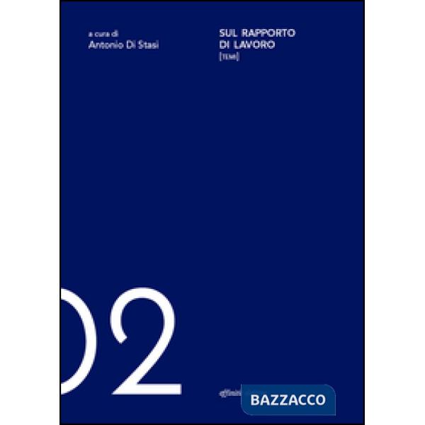 Sul rapporto di lavoro