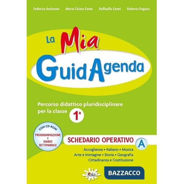 MIA GUIDAGENDA 1 VOL. A + CD ACC-ITA-MUS-ARTE-STO-GEO-CITT