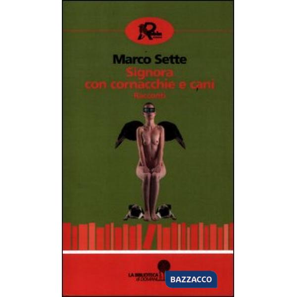 Signora con cornacchie e cani