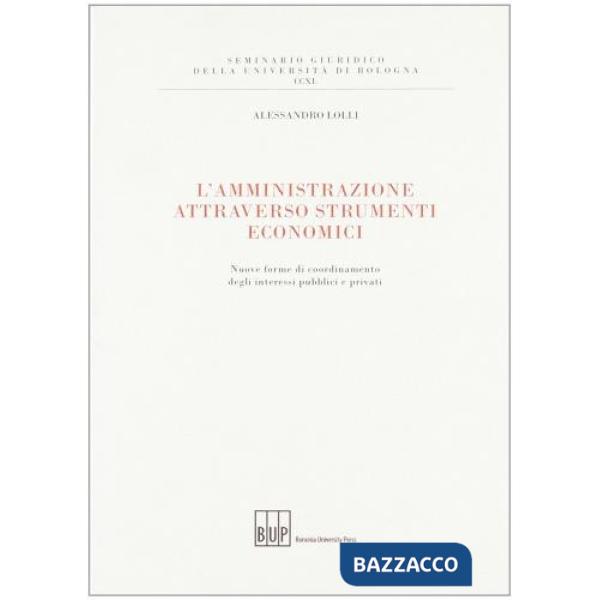 Amministrazione attraverso strumenti economici (L')