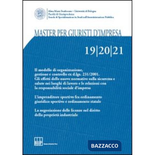 Master per giuristi d'impresa vol. 19-20-21