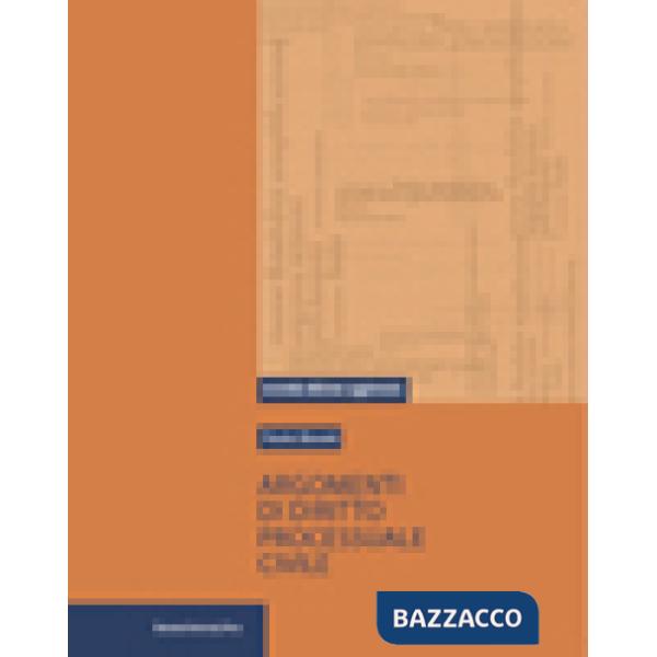 Argomenti di diritto processuale civile