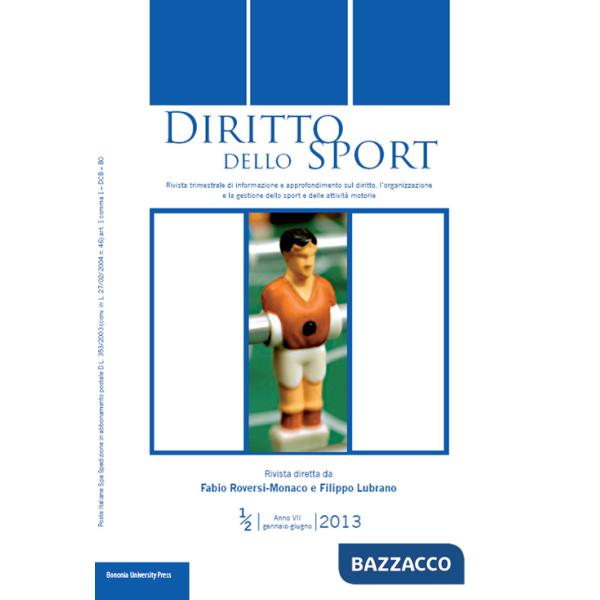 Diritto dello sport (2013) vol. 1-2