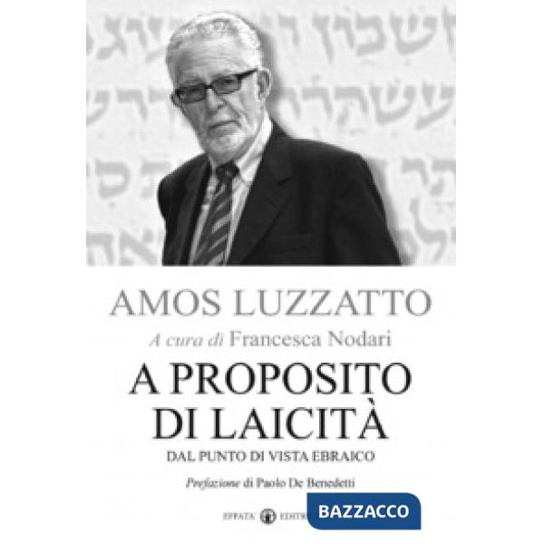 A proposito di laicità. Dal punto di vista ebraico