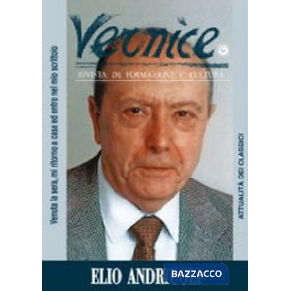 Vernice. Rivista di formazione e cultura. Vol. 37-38: Attualità dei classici. Intervista a Elio Andriuoli