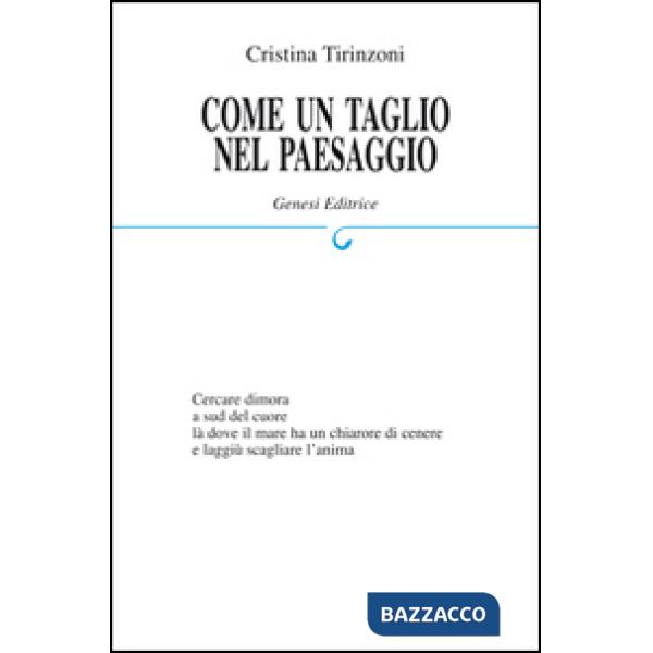 Come un taglio nel paesaggio