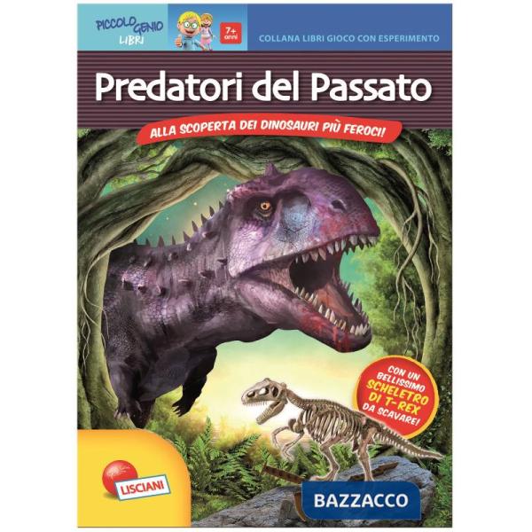 MAXI LIBRO KIT ESPERIMENTO DINO PREDATORI